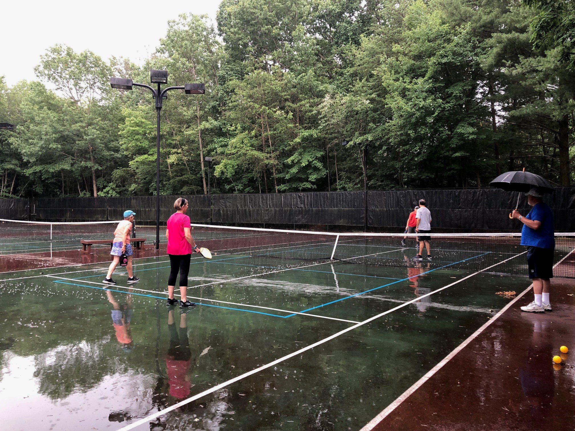 Rainy Day Pickleball